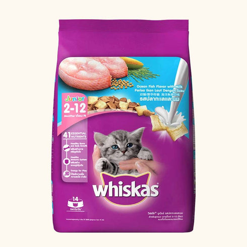 Whiskas Junior Ocean Fish Dry Kitten Food